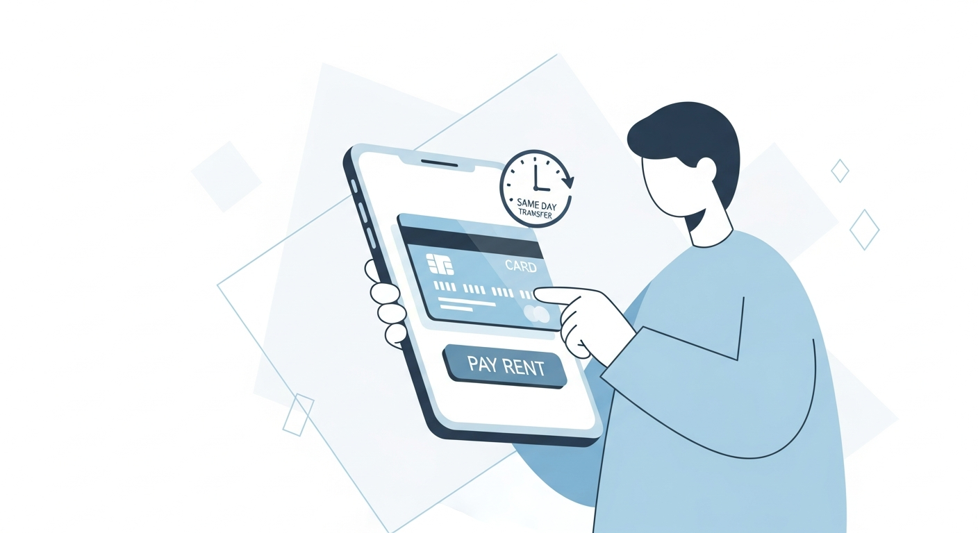 월세 신용카드 결제 방법과 당일송금 서비스 이용 안내